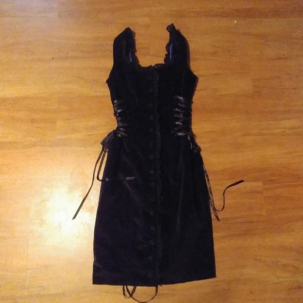 Lip Service Blacklist Transvision Velveteen Dress